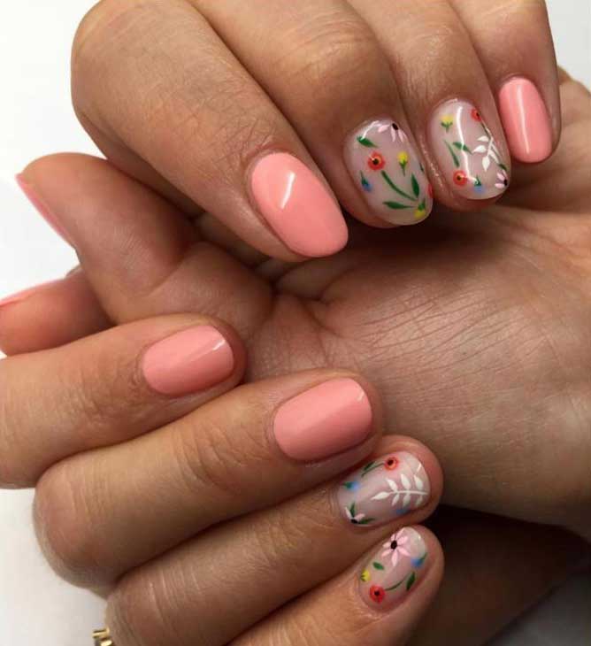 Manicure with shellac