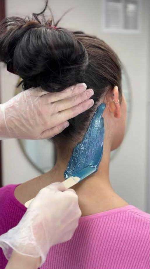 Neck Waxing Or Threading